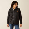 Ariat Ladies Grizzly Quilted Barn Jacket - Black - 10062812