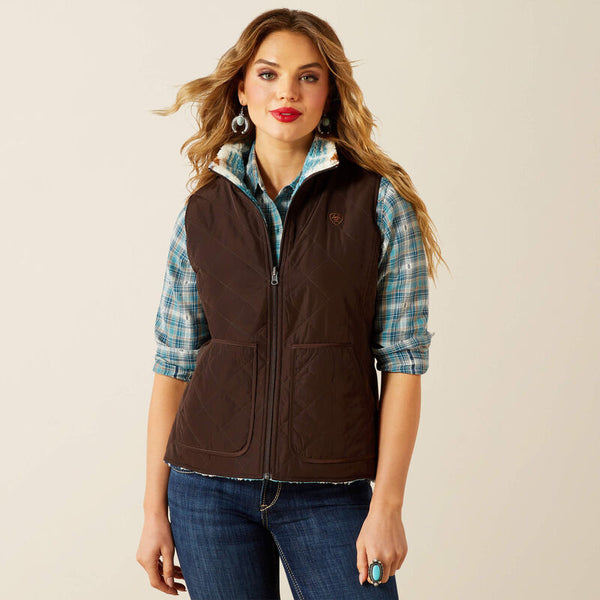 Ariat Ladies Dilon 2.0 Reversible Insulated Vest - 10062816
