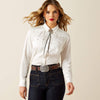 Ariat Ladies Timeless Western Shirt - Cloud Dancer - 10062834