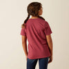 Ariat Girls Grown Wild T-Shirt - Cardinal - 10062919
