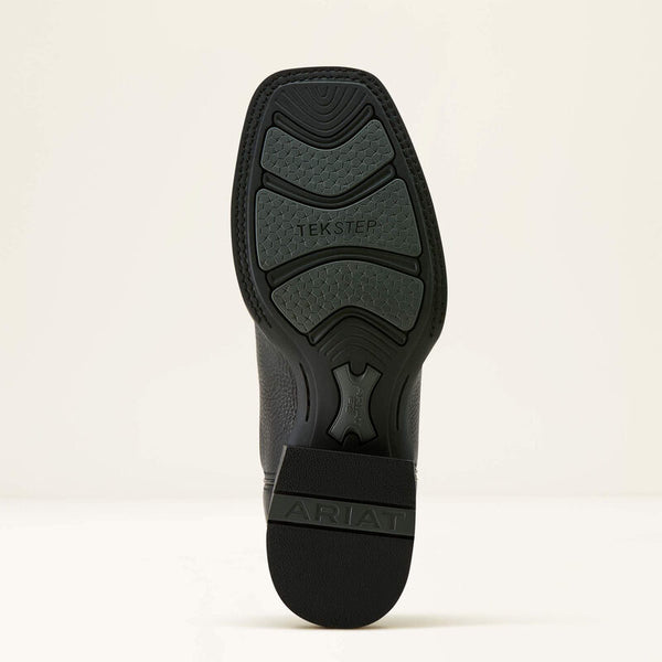 Ariat Men's Western Big Rig Wide Square Toe Cowboy Boot - Black - 10063870