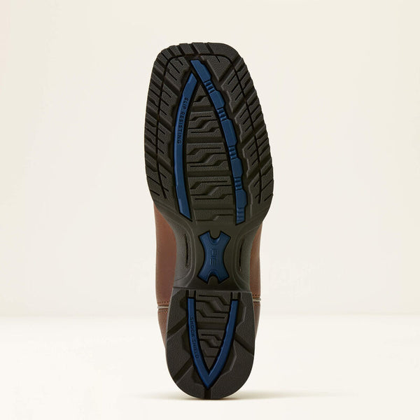 Ariat Ladies Hybrid Ranchwork Wide Square Toe Western Boot 10064003