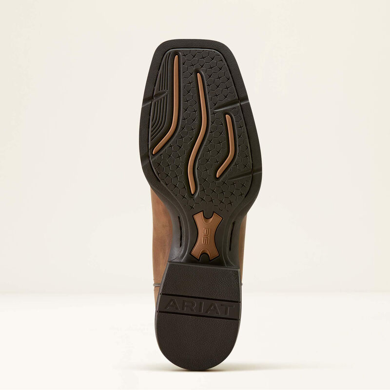Ariat Men's Sport Steer Skull Wide Square Toe Cowboy Boot - 10064053