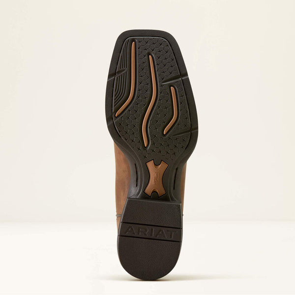 Ariat Men's Sport Steer Skull Wide Square Toe Cowboy Boot - 10064053