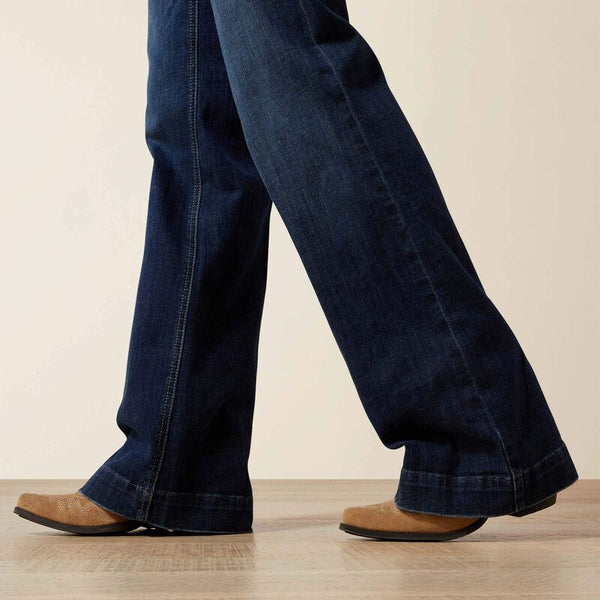 Ariat Ladies Perfect Rise Catalaya Trouser Jeans - Plumas - 10065881