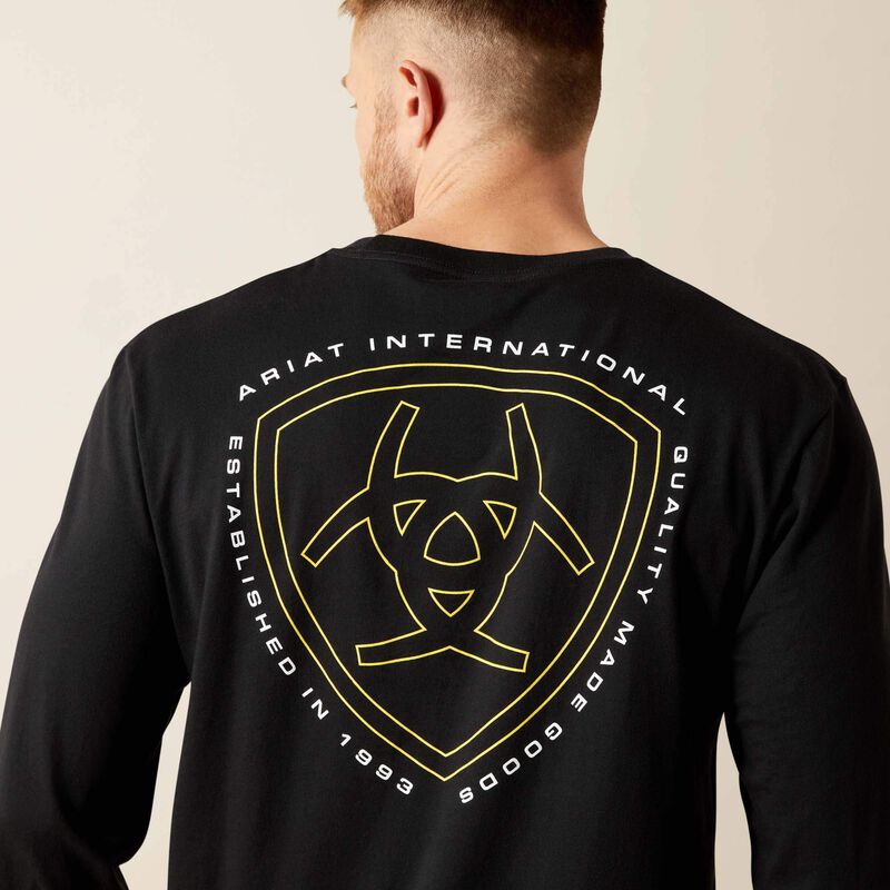 Ariat Mens Black Easy Rider TShirt-10065891