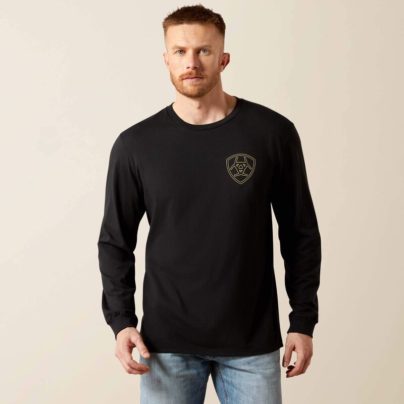 Ariat Mens Black Easy Rider TShirt-10065891