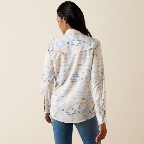 Ariat Ladies Turtledove Faded Southwest VentTEK Shirt-10071065