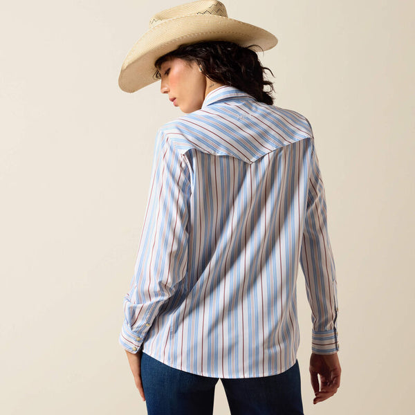 Ariat Ladies Multicolor Stripe VentTEK Shirt-10071066