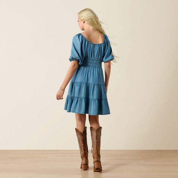 Ariat Ladies Light Wash Juliet Dress-10071132