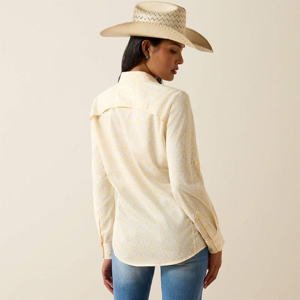 Ariat Ladies Pear Sorbet Kaleidoscope VentTEK Shirt-10071143
