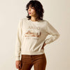 Ariat Ladies Summer Sand Essential Crew Sweatshirt-10071166