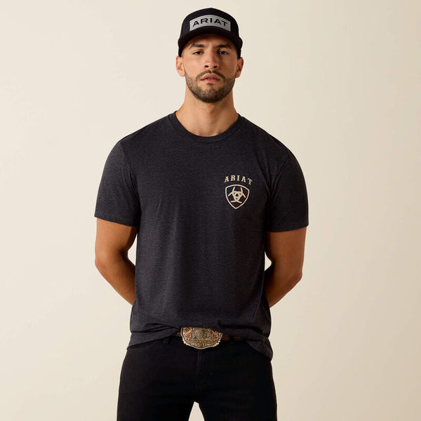 Ariat Mens American Bison Classic Fit TShirt-10071195