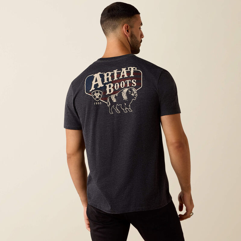Ariat Mens American Bison Classic Fit TShirt-10071195