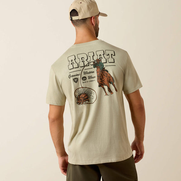 Ariat Mens Porcupine Posse Classic Fit Elm Tshirt-10071196