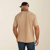Ariat Men's Rebar Cotton Strong Standard Pocket T-Shirt - Greige - 10071290