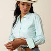 Ariat Ladies Holiday Stripe Team Kirby Shirt-10071418