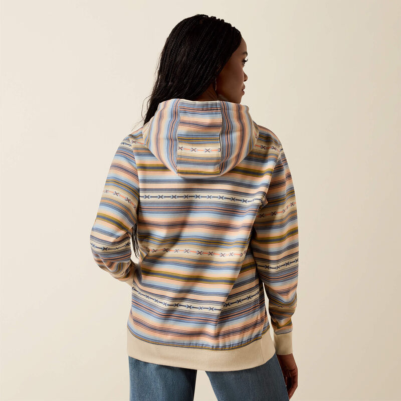Ariat Ladies Multicolor Serape Logo 2.0 Hoodie-10071433