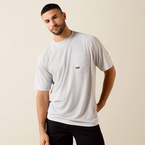 Arat Mens Micro Chip Rebar Heat Fighter TShirt-10071529