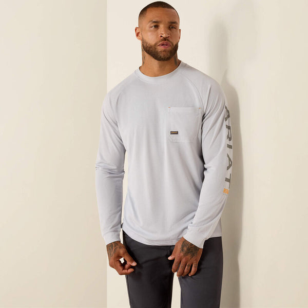 Arat Mens Micro Chip Rebar Heat Fighter Long Sleeve-10071530