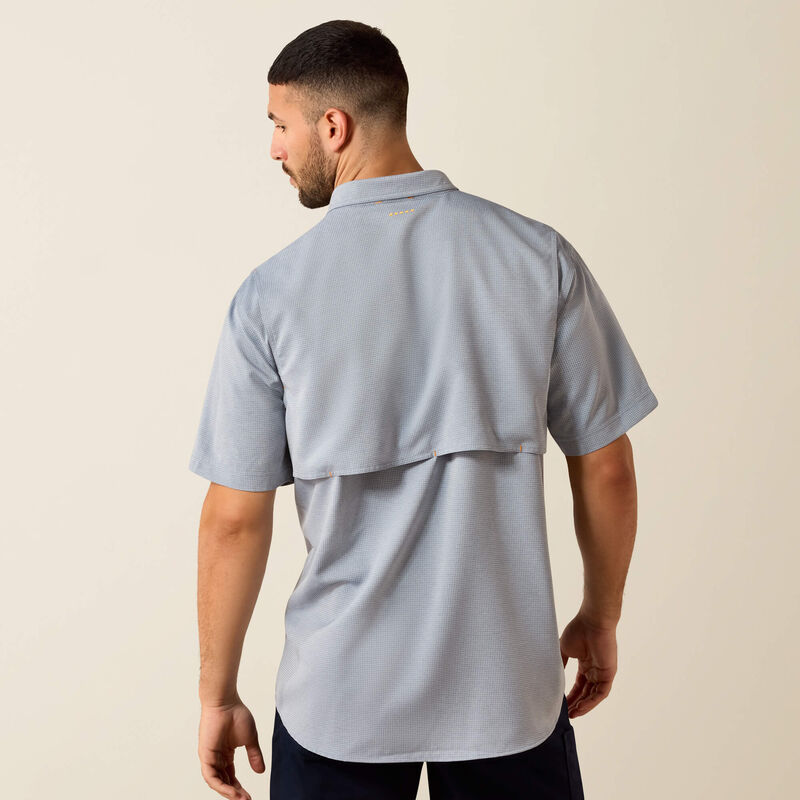 Ariat Men's Rebar Made Tough VentTEK DuraStretch Work Shirt - Dark Denim - 10071546