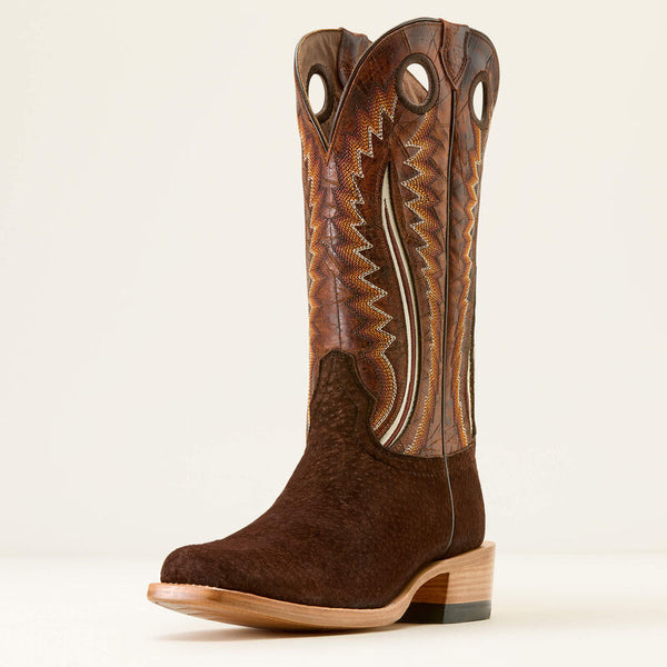 Ariat Men's Futurity Dualin Narrow Cutter Toe Cowboy Boot - Chocolate - 10072900