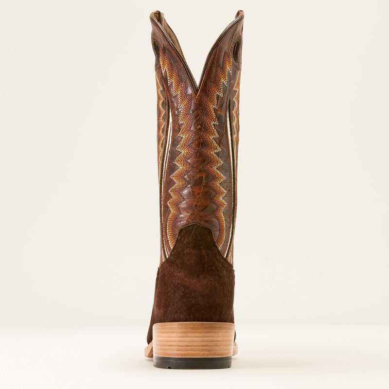 Ariat Men's Futurity Dualin Narrow Cutter Toe Cowboy Boot - Chocolate - 10072900