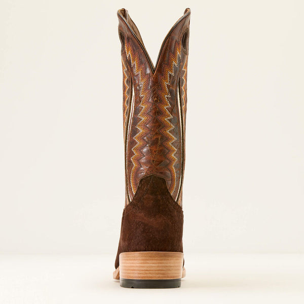 Ariat Men's Futurity Dualin Narrow Cutter Toe Cowboy Boot - Chocolate - 10072900