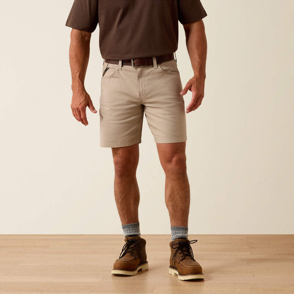 Ariat Men's Rebar String DuraStretch Made Tough 8" Shorts-10072928