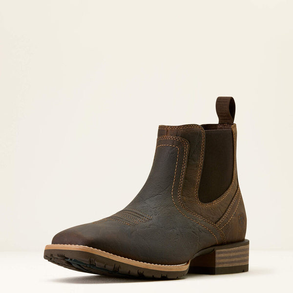 Ariat Men's Hybrid Low Boy Wide Square Toe Chelsea Boot - Elephant Print - 10074168