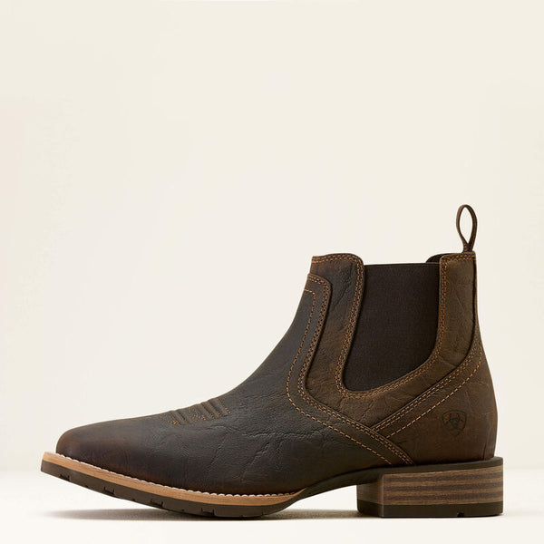 Ariat Men's Hybrid Low Boy Wide Square Toe Chelsea Boot - Elephant Print - 10074168