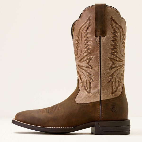 Ariat Men's Brush Creek Wide Square Toe Cowboy Boot - 10074181
