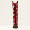 Ariat Ladies Casanova Star X Toe Western Boot - Cherry Heat - 10074352