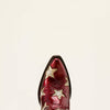Ariat Ladies Casanova Star X Toe Western Boot - Cherry Heat - 10074352