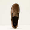Ariat Ladies Skylar Slip On Shoe - Brown Floral Emboss - 10074362