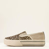 Ariat Ladies Skylar Slip On Shoe - Cream Cheetah Hair On - 10074363