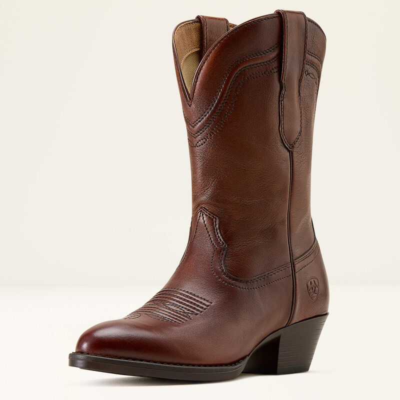 Ariat Ladies Grayson R Toe Western Boot - Honey Bee - 10074364