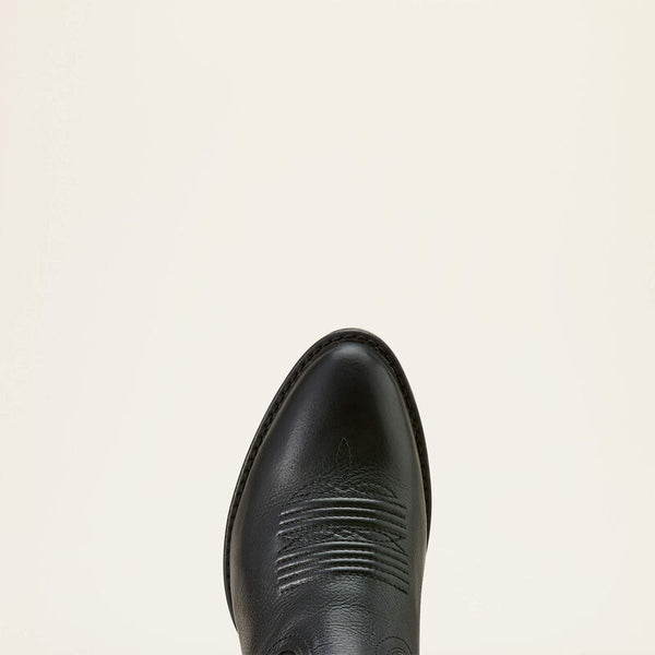 Ariat Ladies Grayson R Toe Western Boot - Black - 10074365
