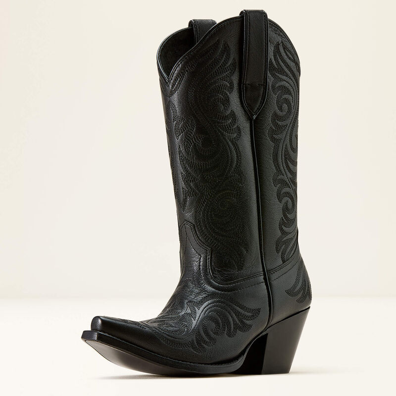 Ariat Ladies Amora X Toe Western Boot - Obsidian - 10074384