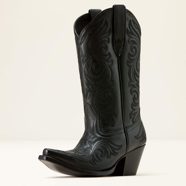 Ariat Ladies Amora X Toe Western Boot - Obsidian - 10074384