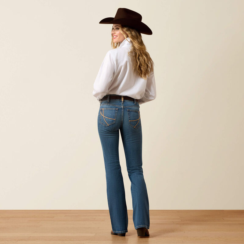 Ariat Ladies Redonda Perfect Rise Maggie Boot Cut Jeans-10079031