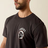 Ariat Men's Bison Brother T-Shirt Vintage Black 10079381