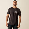 Ariat Men's Bison Brother T-Shirt Vintage Black 10079381