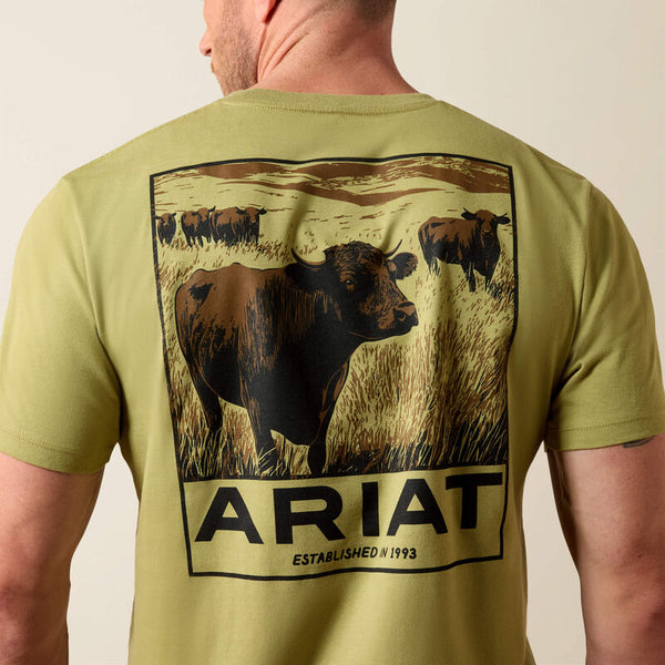 Ariat Men's Grazers T-Shirt Tent Green 10079399