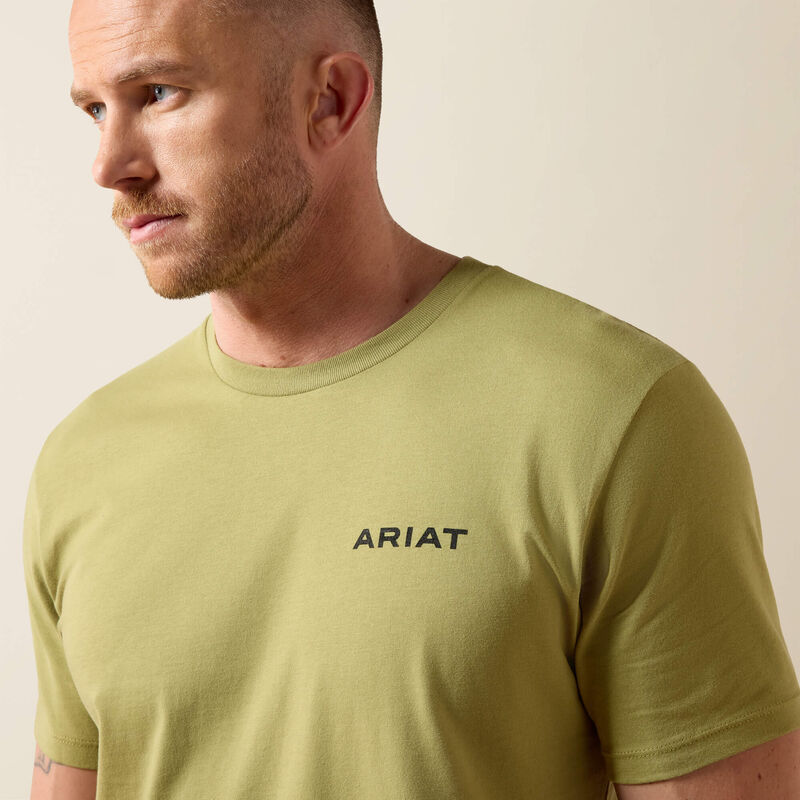 Ariat Men's Grazers T-Shirt Tent Green 10079399