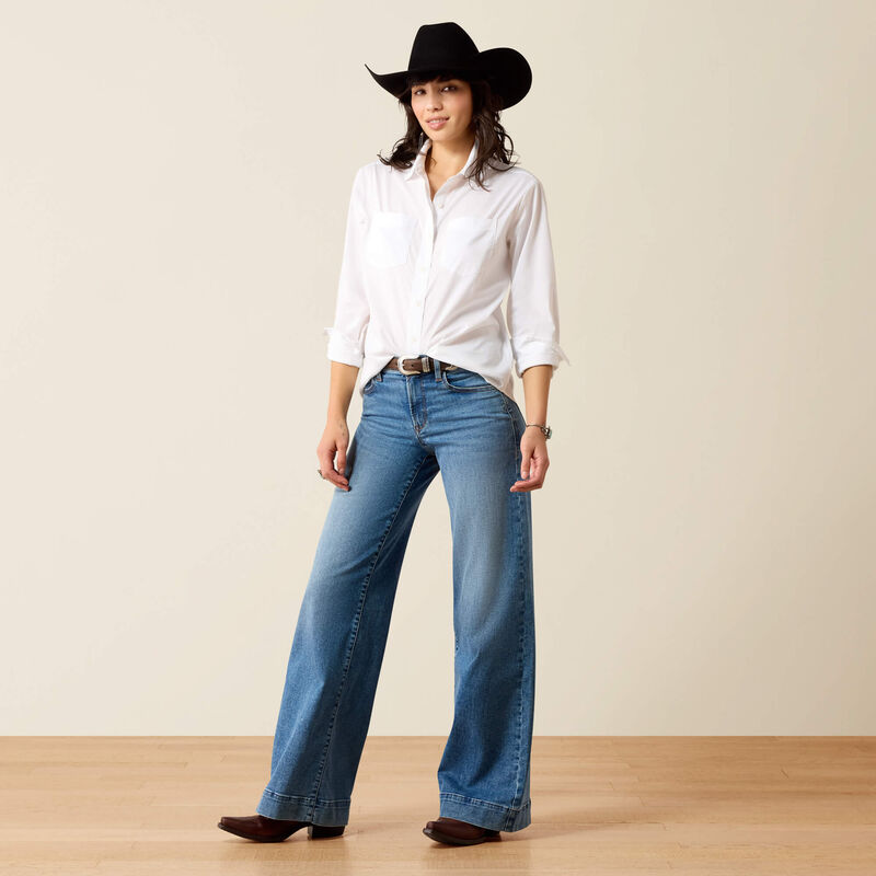 Ariat Ladies Everything Shirt White 10079429