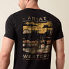 Ariat Men's Monument Gaucho T-Shirt Black 10079502