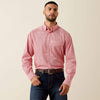 Ariat Men's Everything Classic Fit Shirt Scarlet Geo Print 10079768