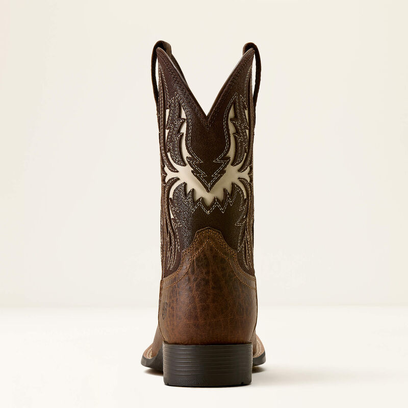 Ariat Kids Driftwood Wide Square Toe Western Boot 10080273