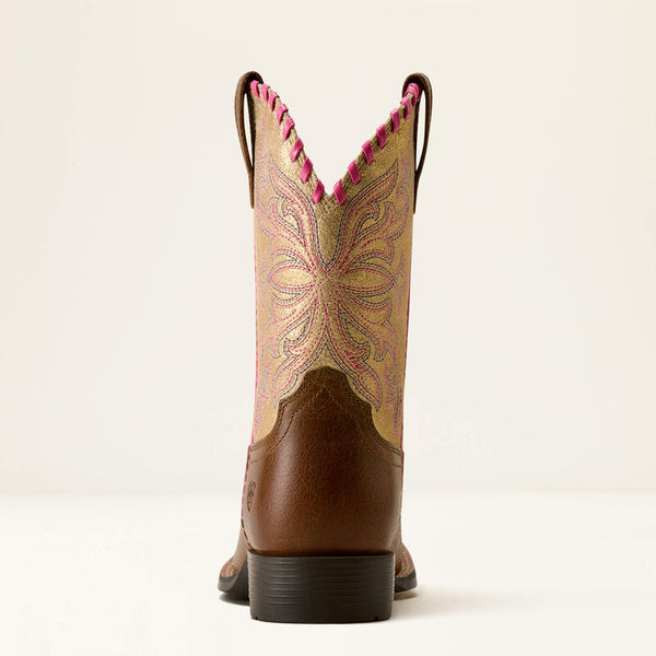 Ariat Kids Sundown Wide Square Toe Western Boot 10080276